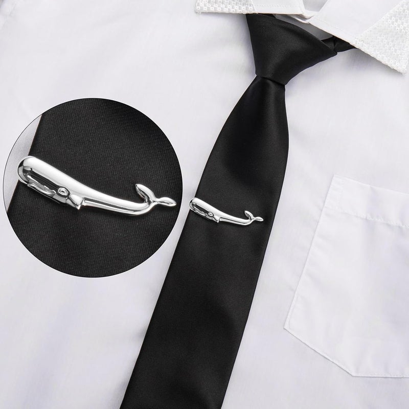 HAWSON 2/2.2 Inch Various Tie Clips for Men Unique, Personalized Novelty Tie Bars Pins Tacks, Funny Theme Wedding Holiday Gifts for Husband Groomsmens - Image 3